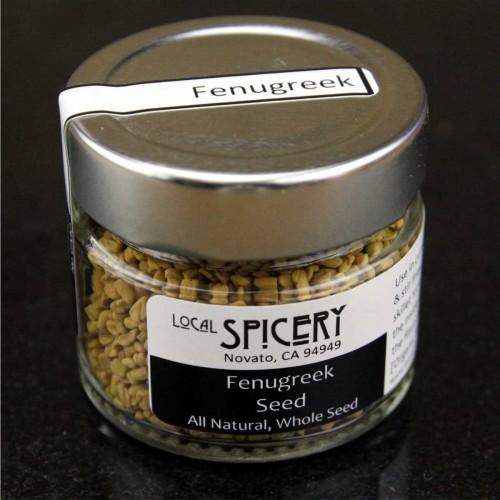 Local Spicery, Fenugreek, All Natural, Whole Seed
