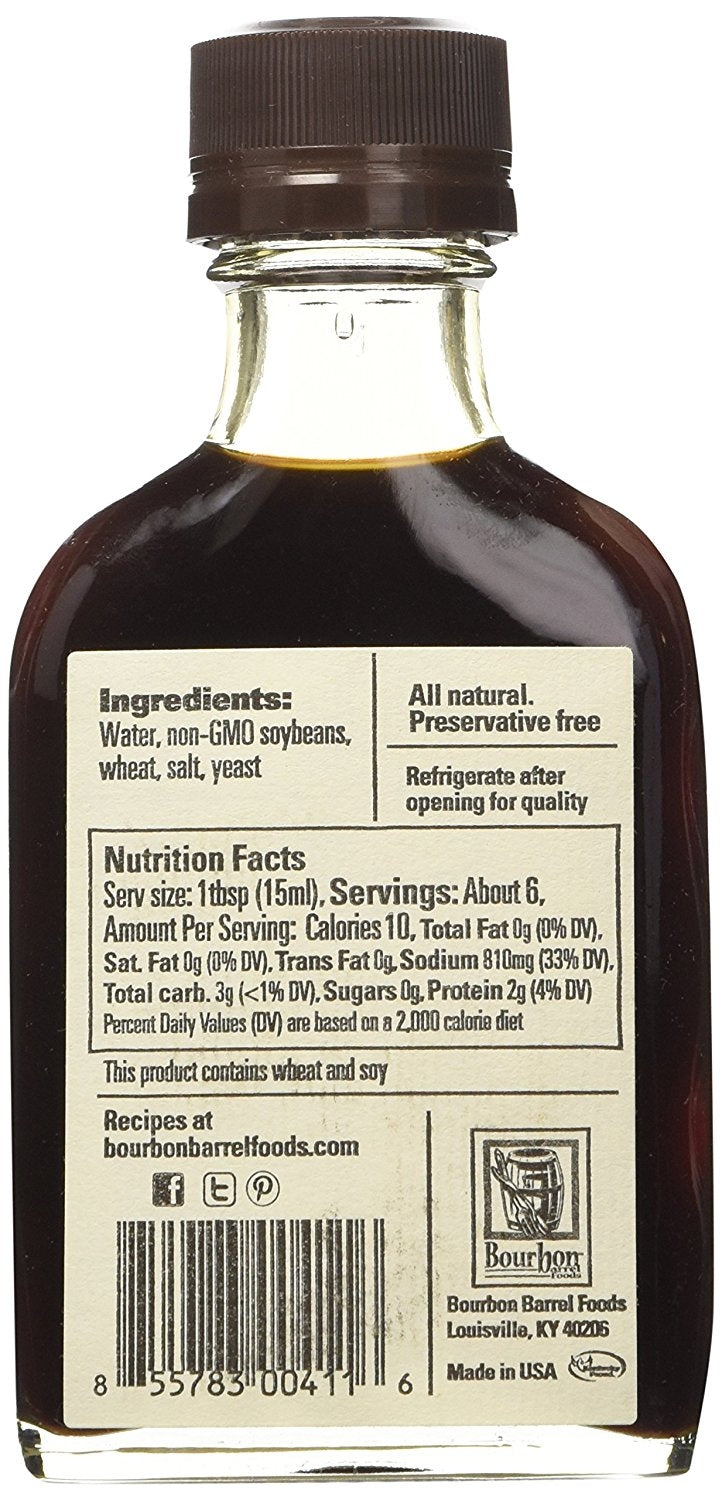 Bourbon Barrel Foods, Bluegrass Soy Sauce, 100 ml