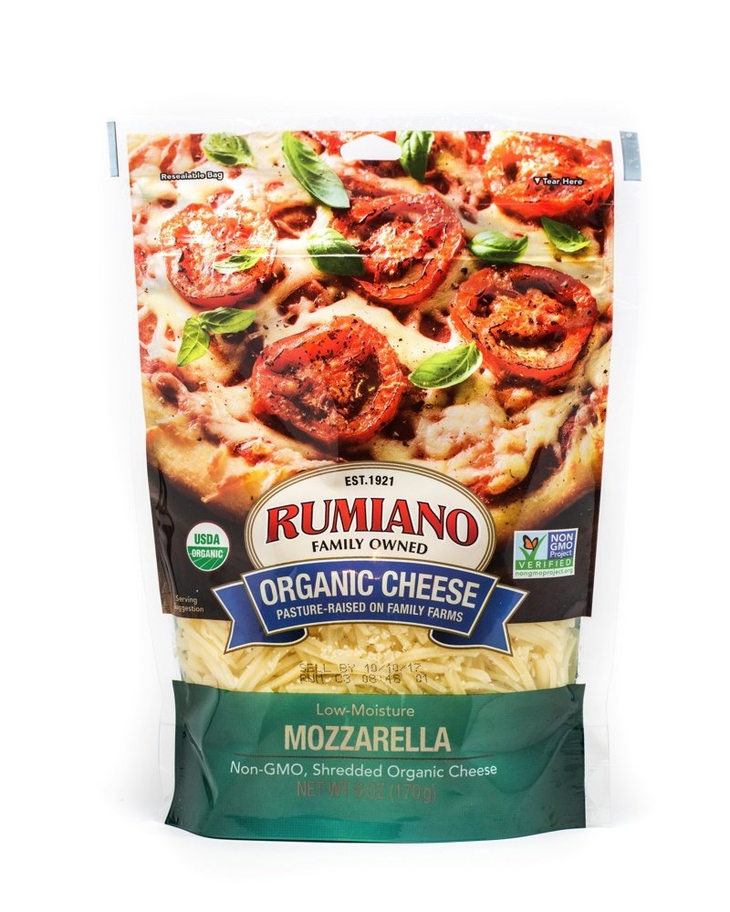 Rumiano Cheese, Shredded Mozzarella, 6 oz