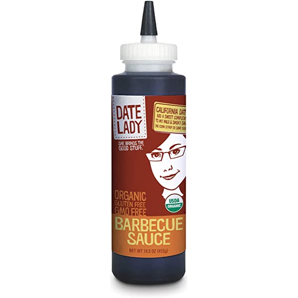 Date Lady, Organic BBQ Sauce, 14.5 oz