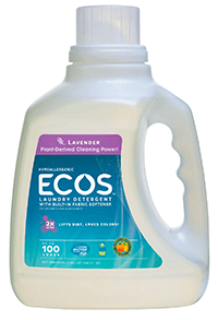 ECOS, Hypoallergenic Laundry Detergent, Lavendar, 100 oz