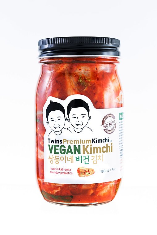 Twins Premium Sliced Vegan Kimchi, 16oz