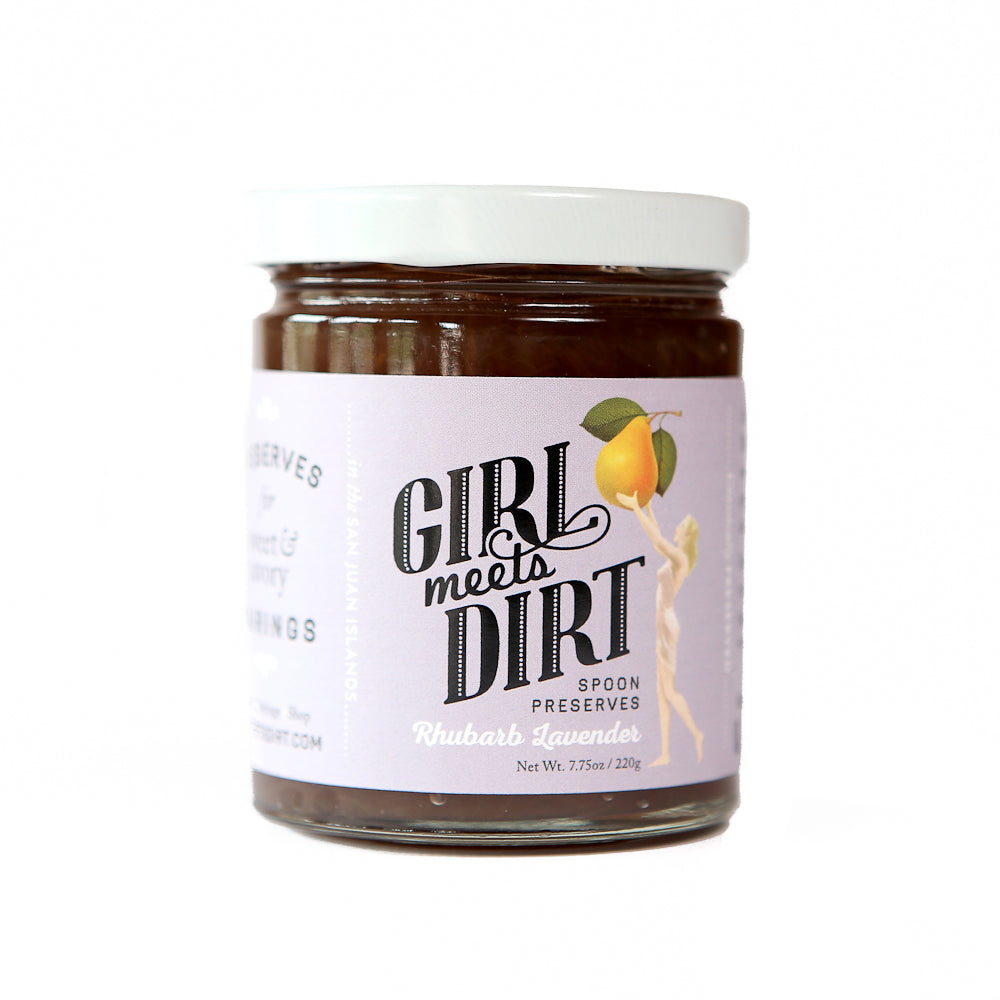 Girl Meets Dirt, Rhubarb Lavender, Spoon Preserve, 7.75 oz