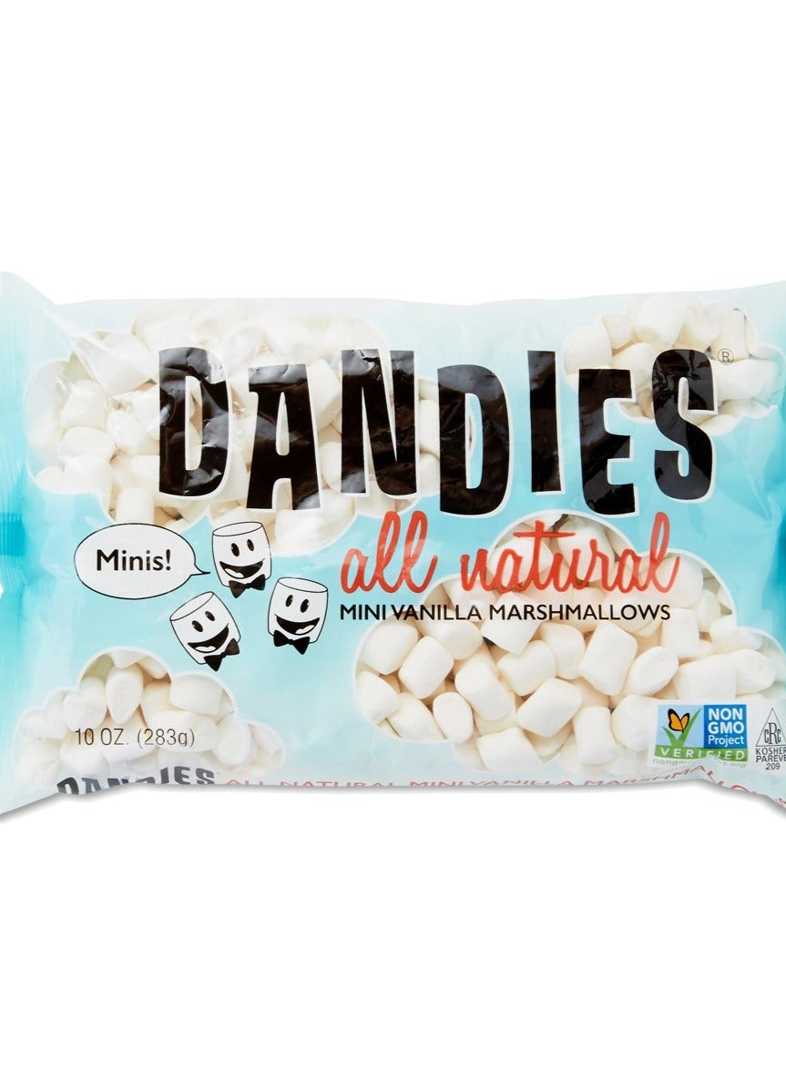 Dandies, Vegan Marshmallows, Mini Vanilla, 10 oz