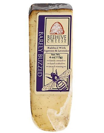 Beehive Cheese Company, Barely Buzzed | Cow, 4 oz