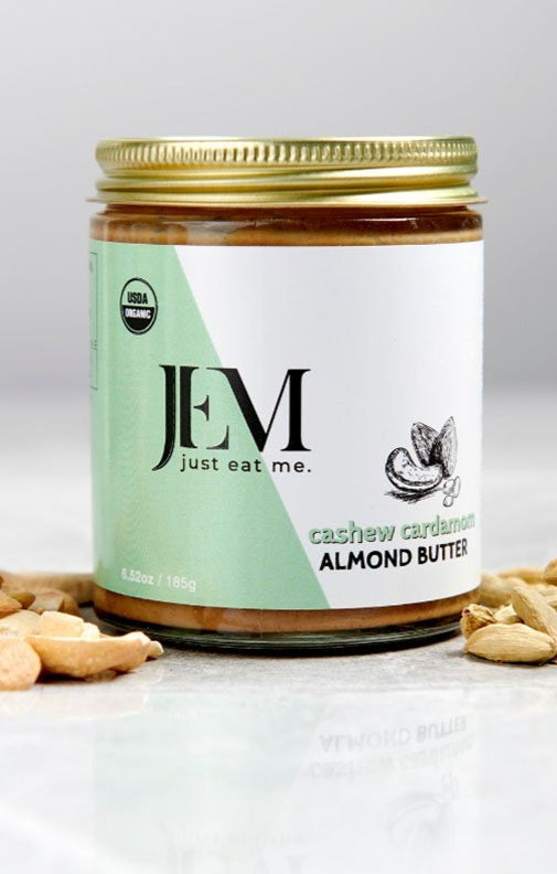 Jem Organics, Cashew Cardamom Almond Butter, 6.52 oz