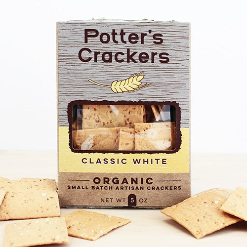 Potter's Crackers, Classic White, 5 oz