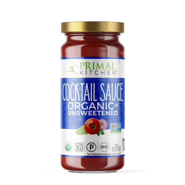 Primal Kitchen, Cocktail Sauce Organic Unsweetened, 8.5 oz