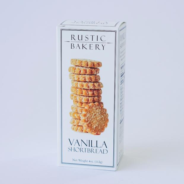 Rustic Bakery, Vanilla Shortbread, Organic