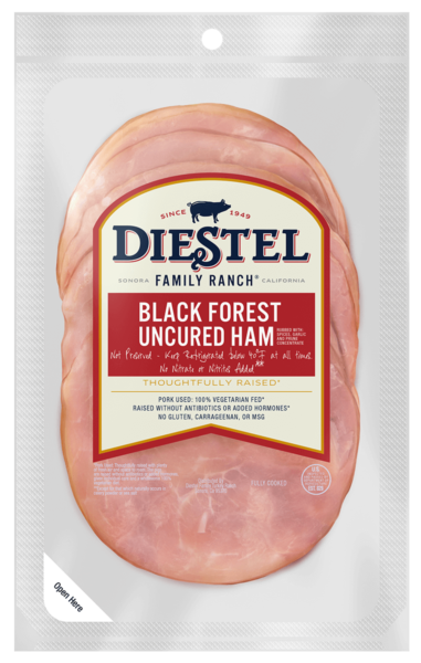 Diestel Turkey Ranch, Black Forest Ham, 6 oz