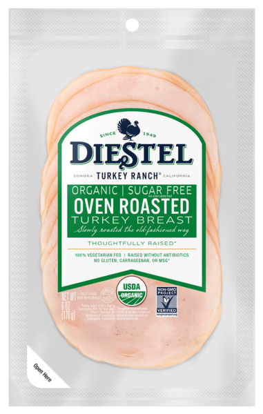 Diestel Organic Oven Roasted Turkey, 6 oz