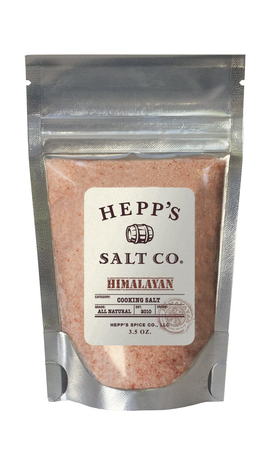 Hepp's Salt Co., Himalayan Sea Salt, 2.5 oz