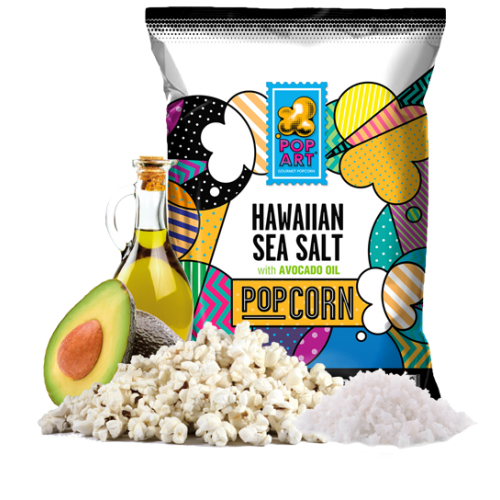 Pop Art, Popcorn, Hawaiian Sea Salt with Avocado Oil, 5 oz
