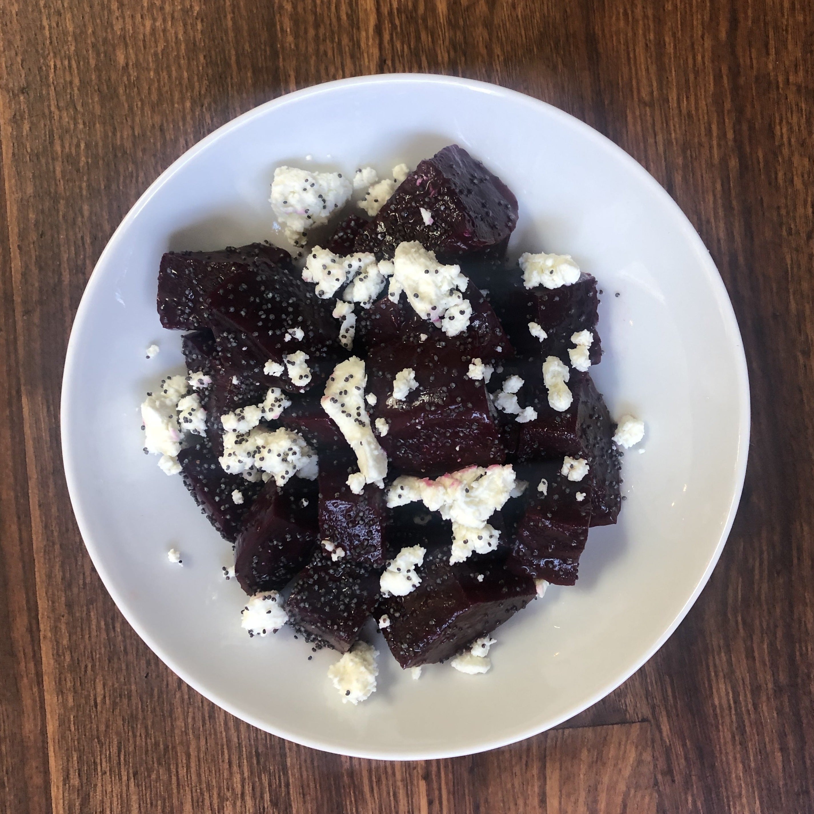 Farmshop, Marinated Beets with Chevre & Poppy Seeds, 8 oz