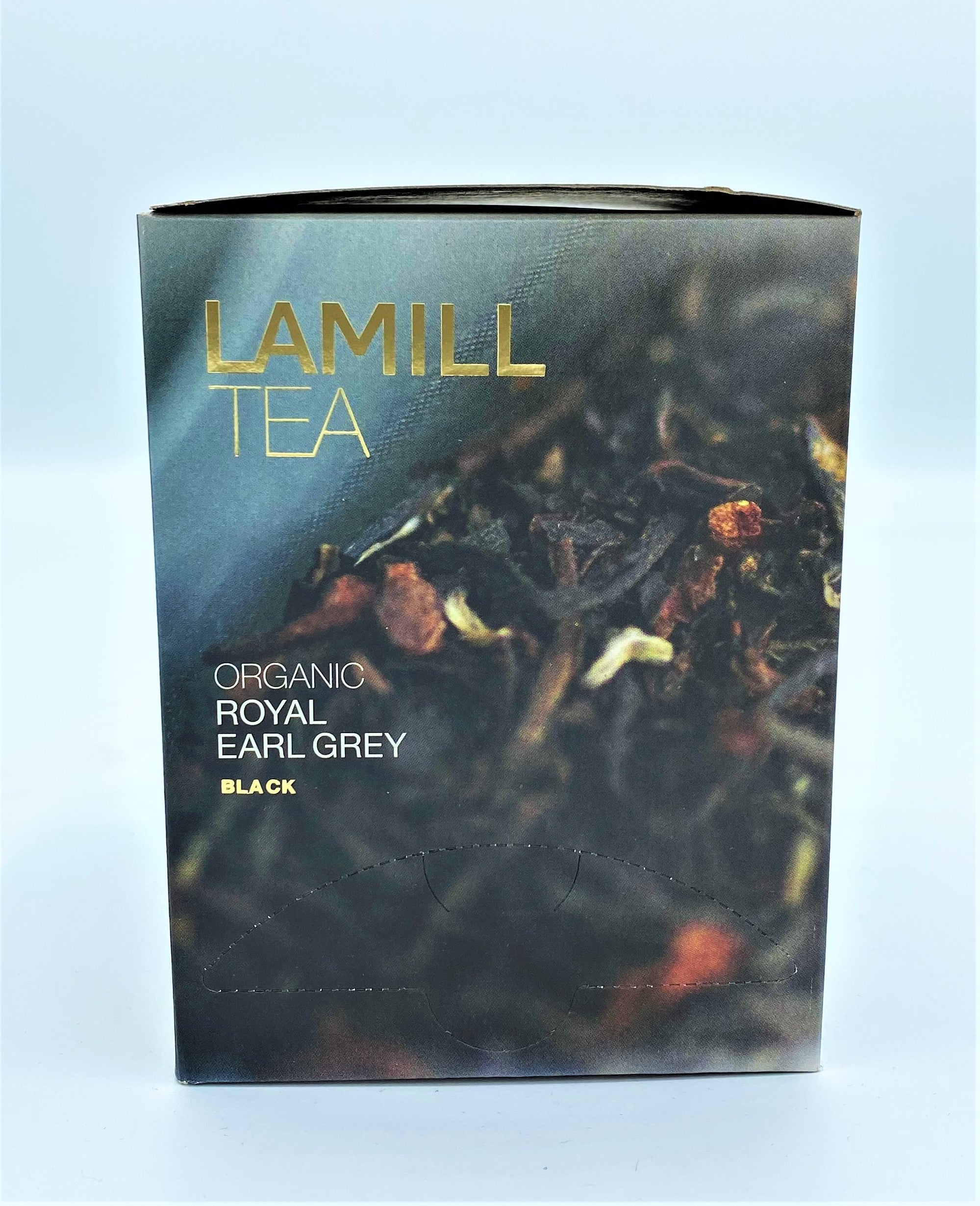 Lamill Tea, Organic Royal Earl Grey, Black, 15 tea bags