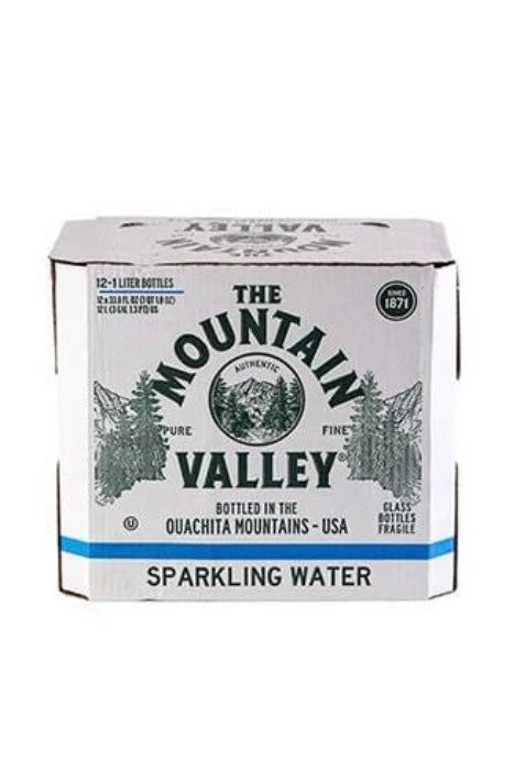 Mountain Valley Sparkling Water, LTR / 12 each