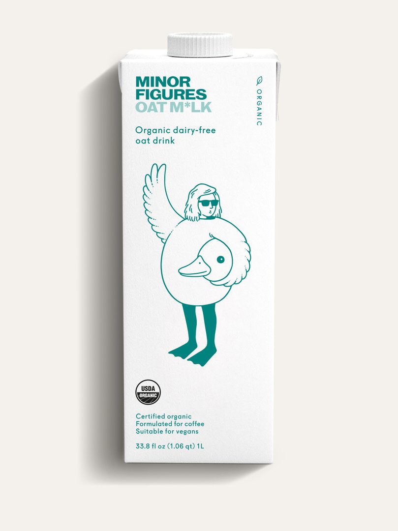 Minor Figures, Organic Oat Milk, 1 Liter