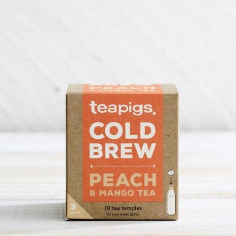 Teapigs, Cold Brew Tea, Peach and Mango, 10 Templates