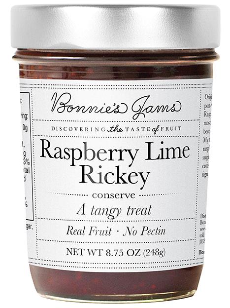 Bonnie’s Jams, Raspberry Lime Rickey, 8.75 oz