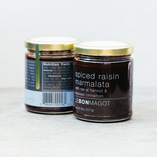 Lebon Magot, Spiced Raisin Marmalata, 7.2 oz