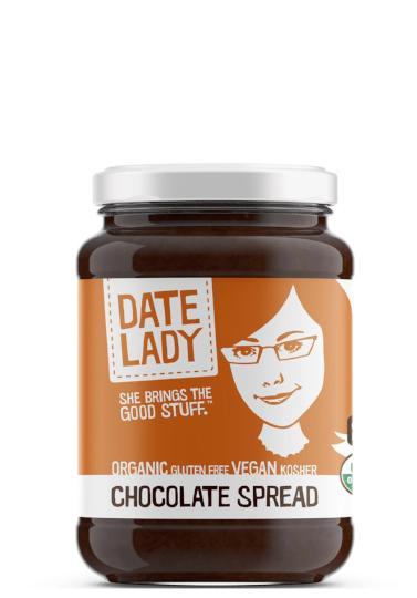 Date Lady, Chocolate Spread, 10,2 oz