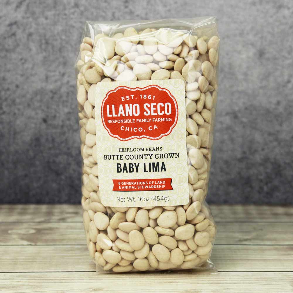 llano Seco, Baby Lima Beans, 16 oz