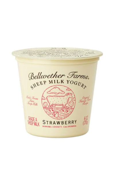 Bellwether Farms, Strawberry Sheep Yogurt, 6 oz