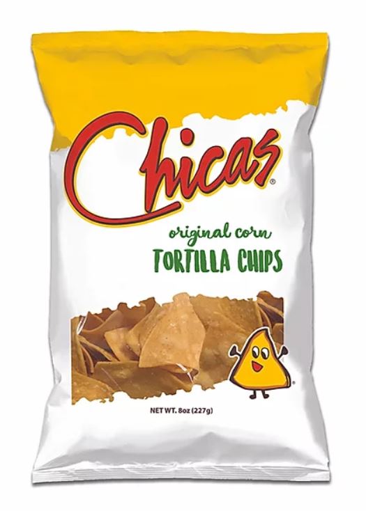 Chicas, Original Corn Toritlla Chips, 8 oz
