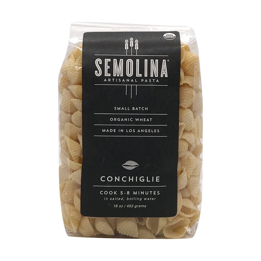 Organic Conchiglie – Semolina Artisanal Pasta