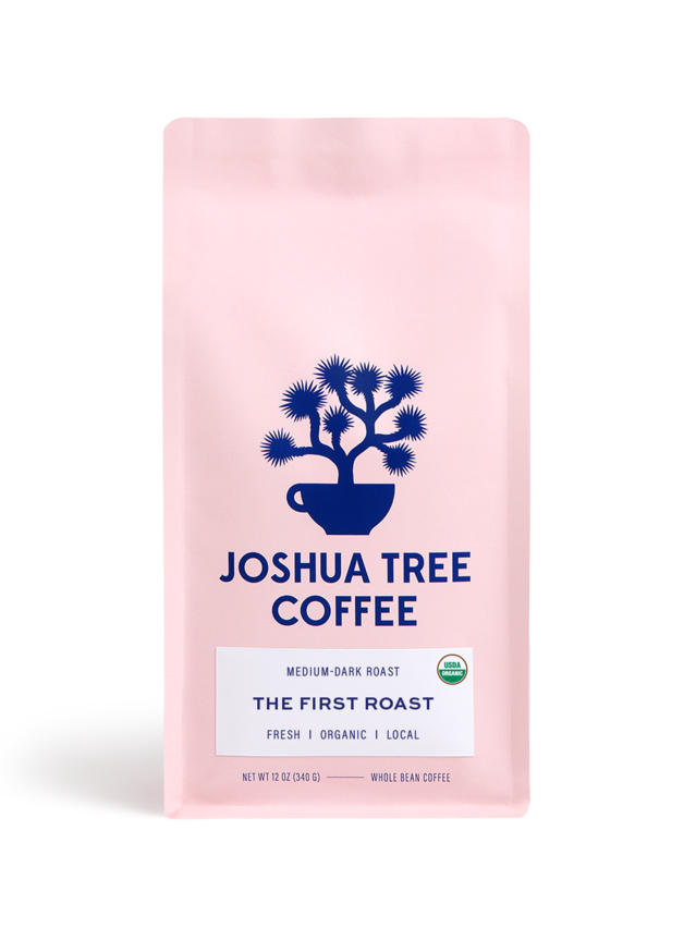 Joshua Tree Coffee, The First Roast, Medium-Dark Roast, 12oz