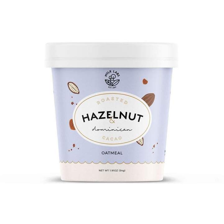 Mylk Labs, Roasted Hazelnuts & Dominican Cacao Oatmeal Cup