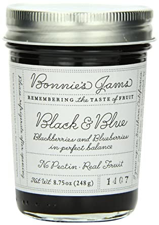 Bonnie’s Jams, Black & Blue , 8.75 oz
