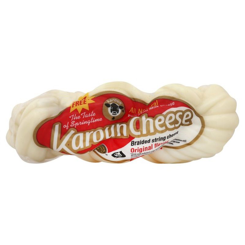 Karoun String Cheese, Braided, 8 oz