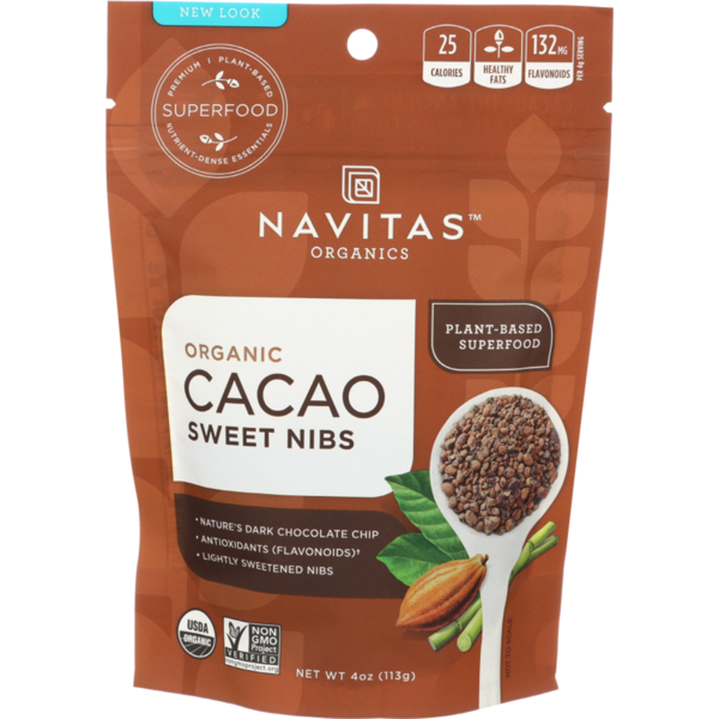Navitas, Cacao Nibs Organic, 8 oz