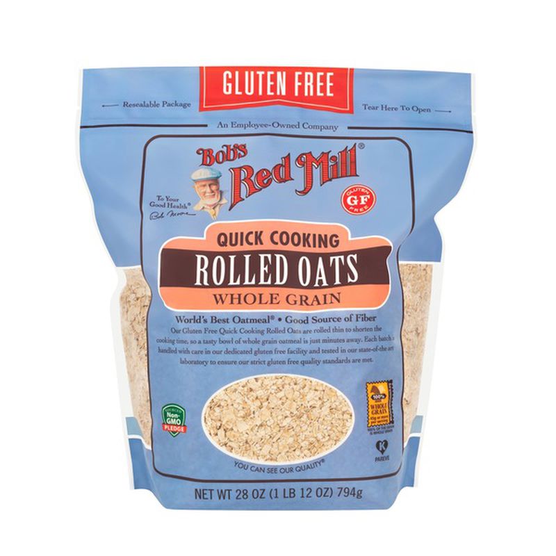 Bob's Red Mill, Quick Cooking Rolled Oats, 28 oz