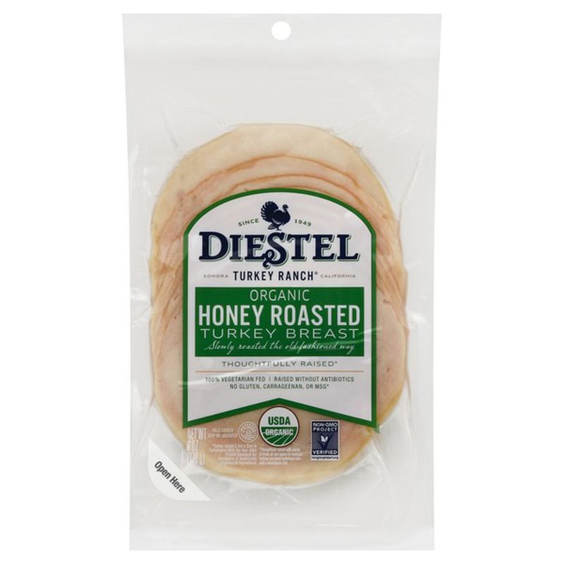Diestel Organic Honey Roasted Turkey, 6 oz