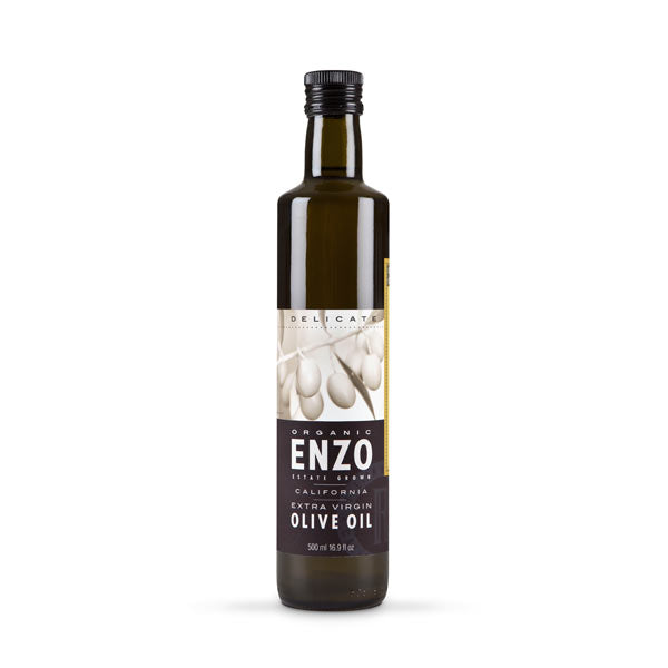 Enzo, Delicate – California Grown Arbequina Extra Virgin Olive Oil 500 ml