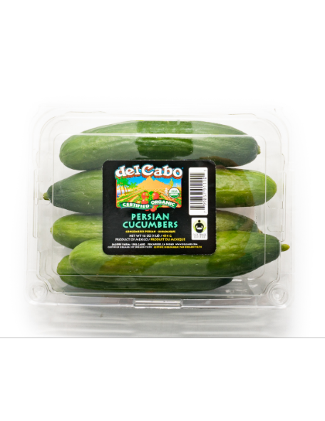 Organic Persian Cucumbers, Lb