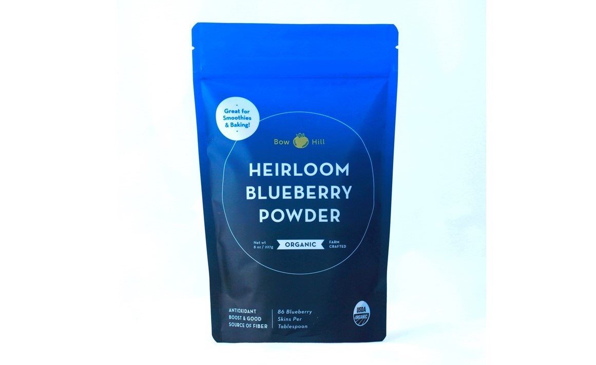Bow Hill, Organic Heirloom Blueberry Powder, 8 oz