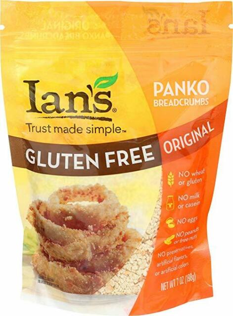 Ian's Natural Foods, Gluten-free Panko Breadcrumbs, Original, 7 oz