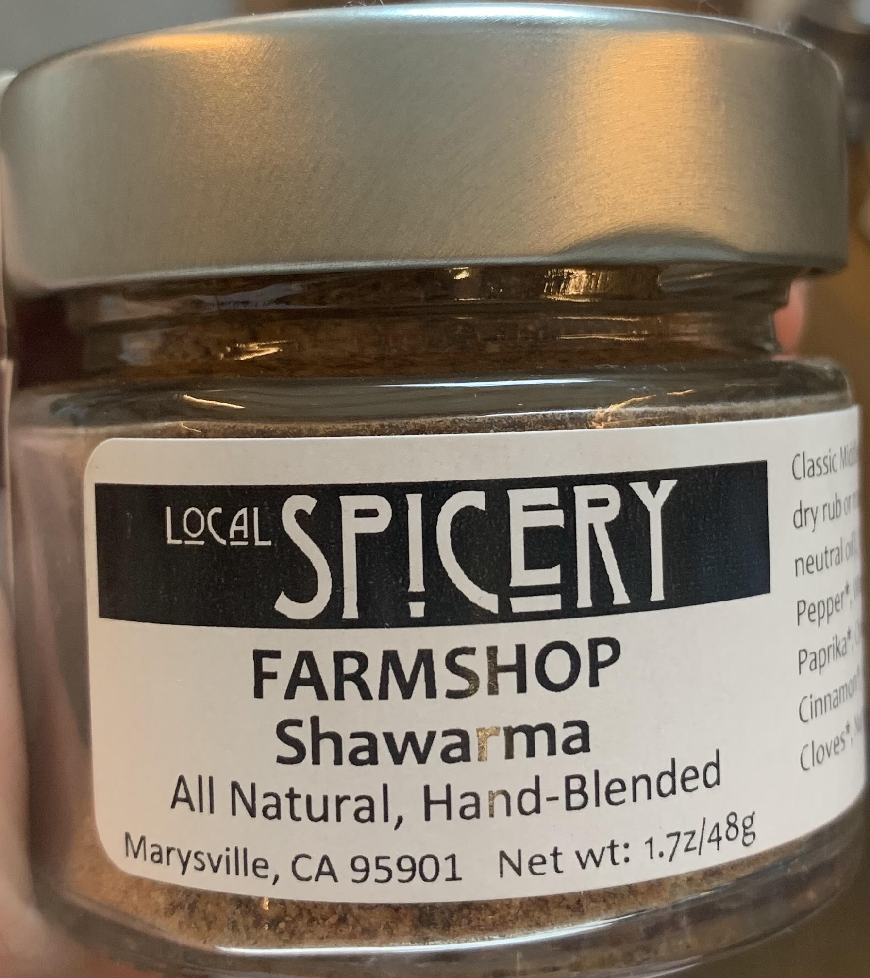Local Spicery, Farmshop Shawarma