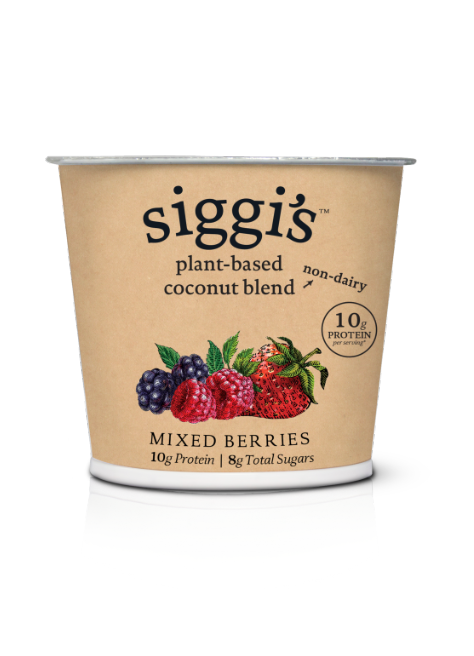 Siggis, Mixed Berries Yogurt, Non Dairy, 5.3 oz